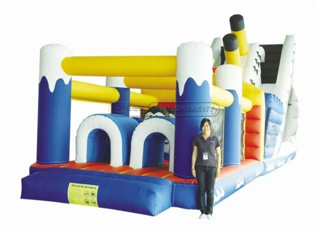 Cheer Amusement Marine Animal Themed Inflatable Obstacle