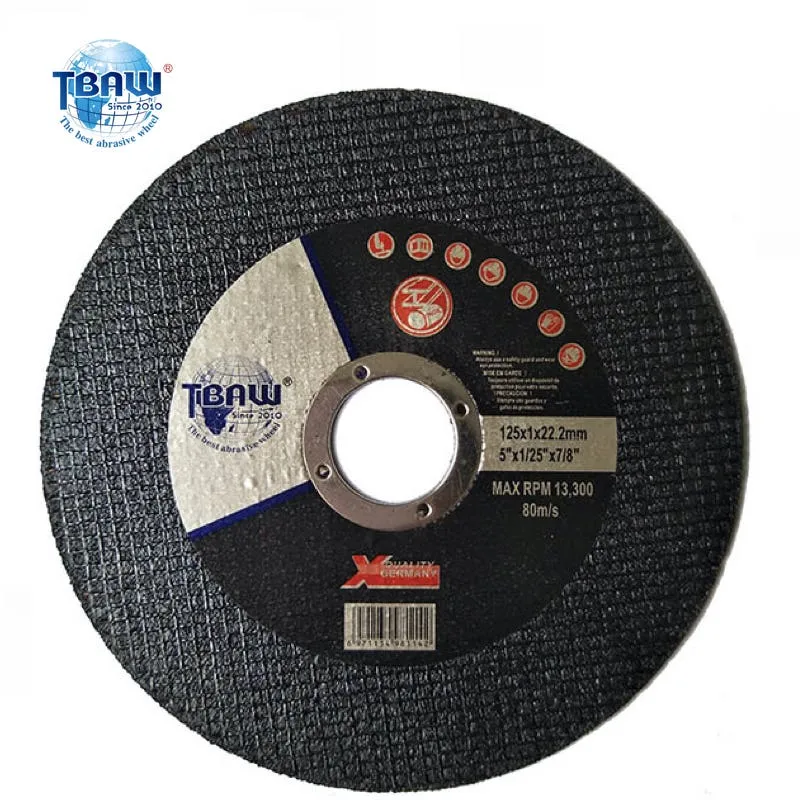 125X1.0X22.2mm Multi-Purpose Abrasive Disc Metal Cut off Wheel 4.5" Cutting Wheel