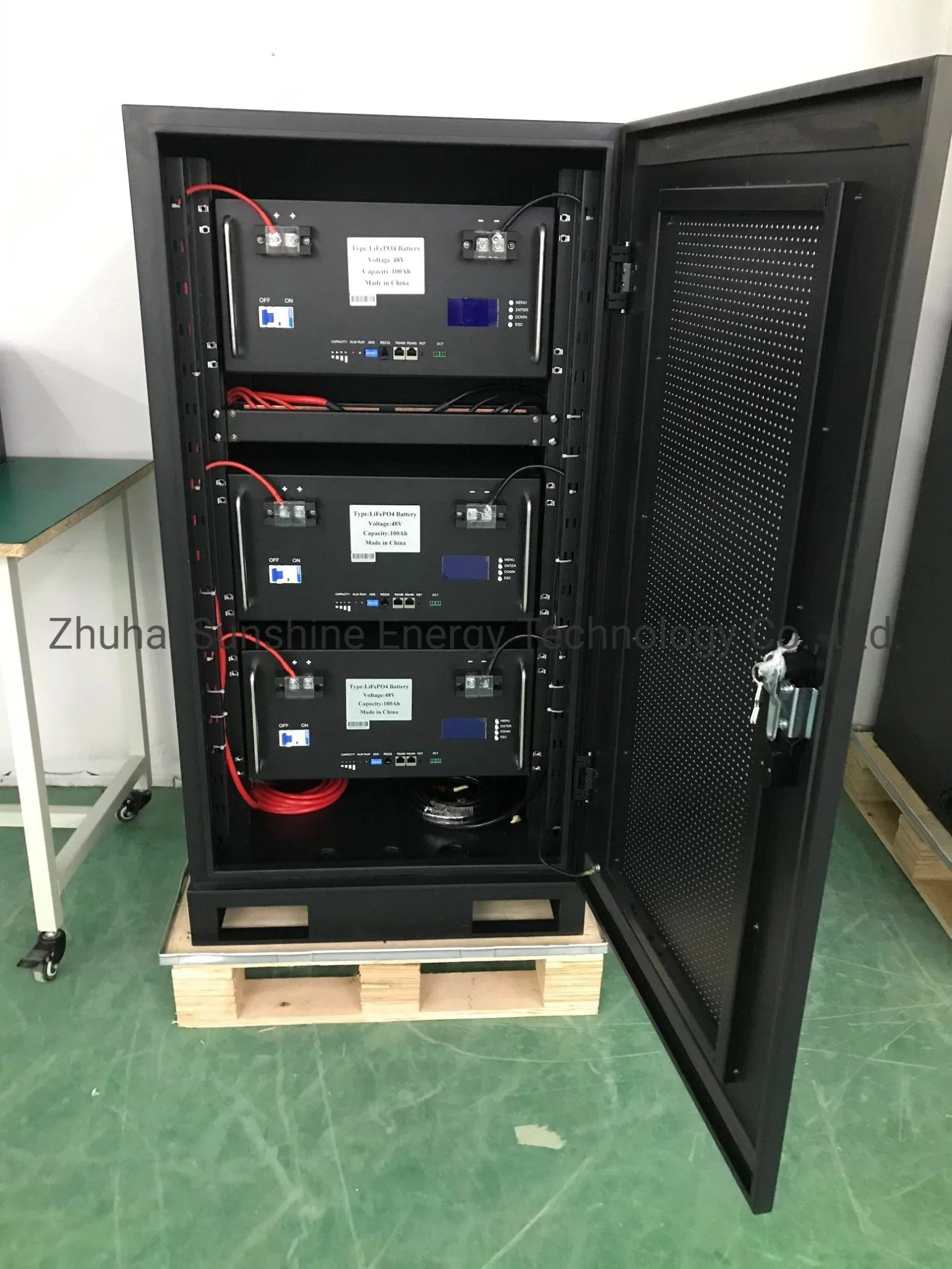 48V 300ah 15kw LiFePO4 Lithium Ion Battery for Solar Energy Storage System Telecom Tower with Anti Theft and GPS Location Function