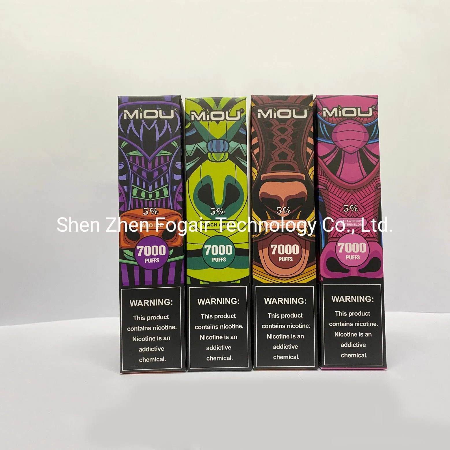 Great New Design Miou 7000 Puffs Rechargeable battery 850mAh 8 Flavors Wholesale I Vape Electronic Cigarette