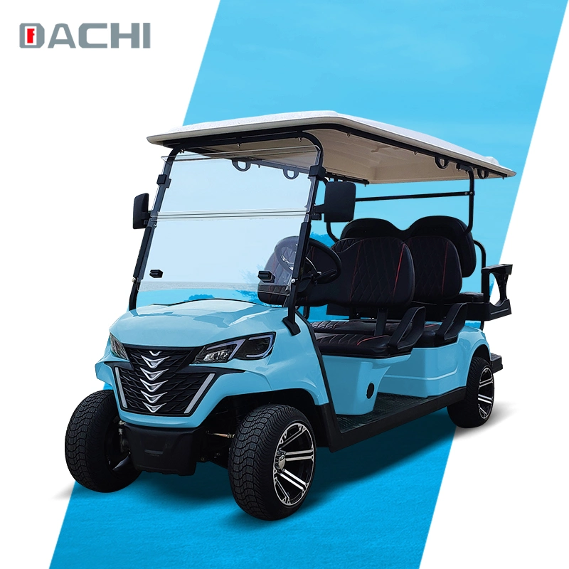 Voiturette de golf 4+2 places G4+2 personnalisés Forge nouveau modèle de chariot de golf électrique