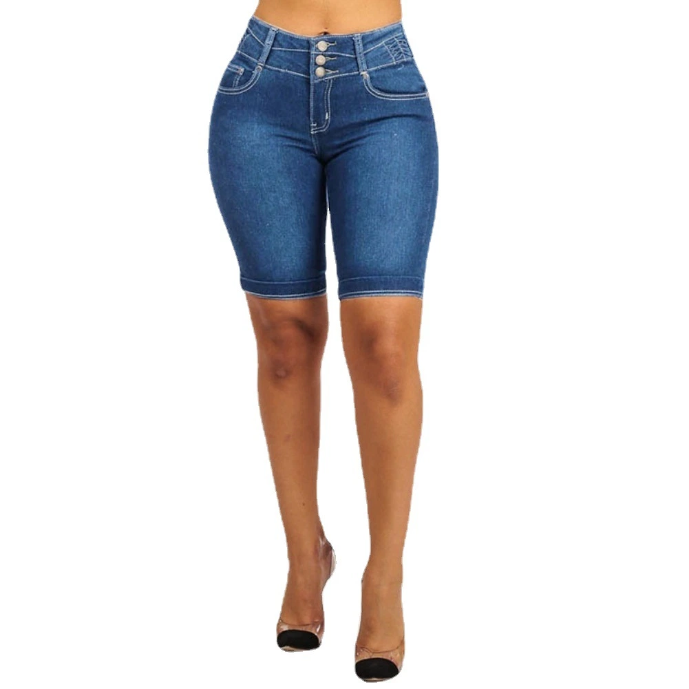 Mom Jeans Summer Plus Size Short Denim Shorts Fashion