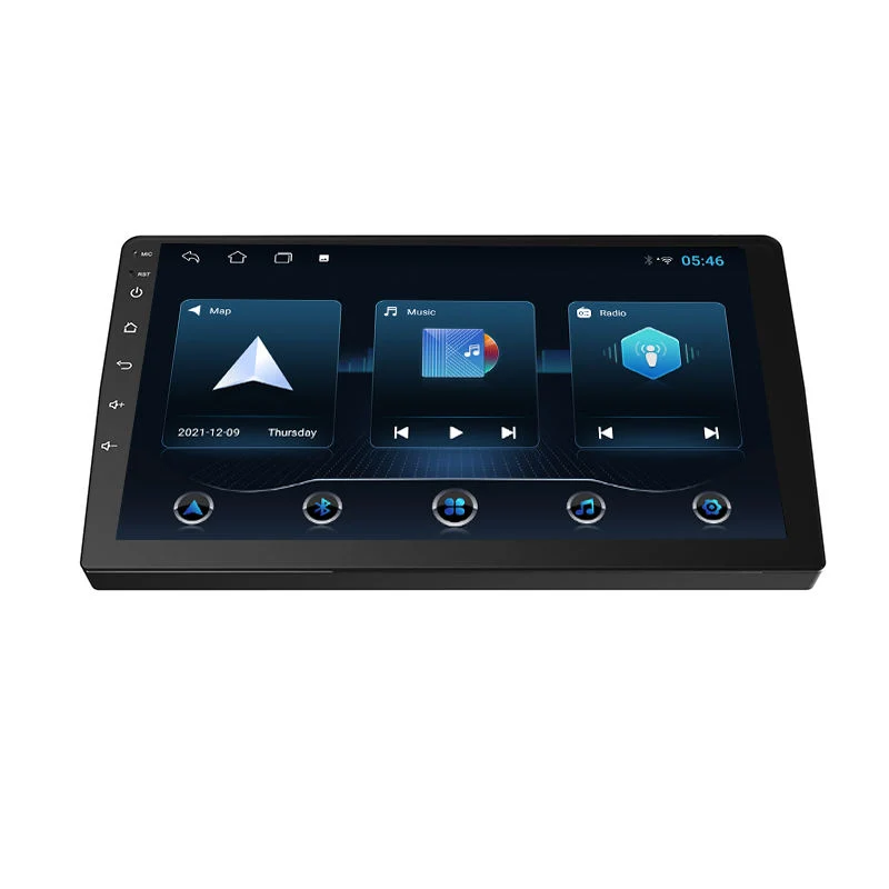 HD 2.5D Tela sensível ao toque carro GPS multimédia estéreo Android, sistema de áudio do leitor de DVD para Prado 2009 2010 2011 2012 2013 Car Audio