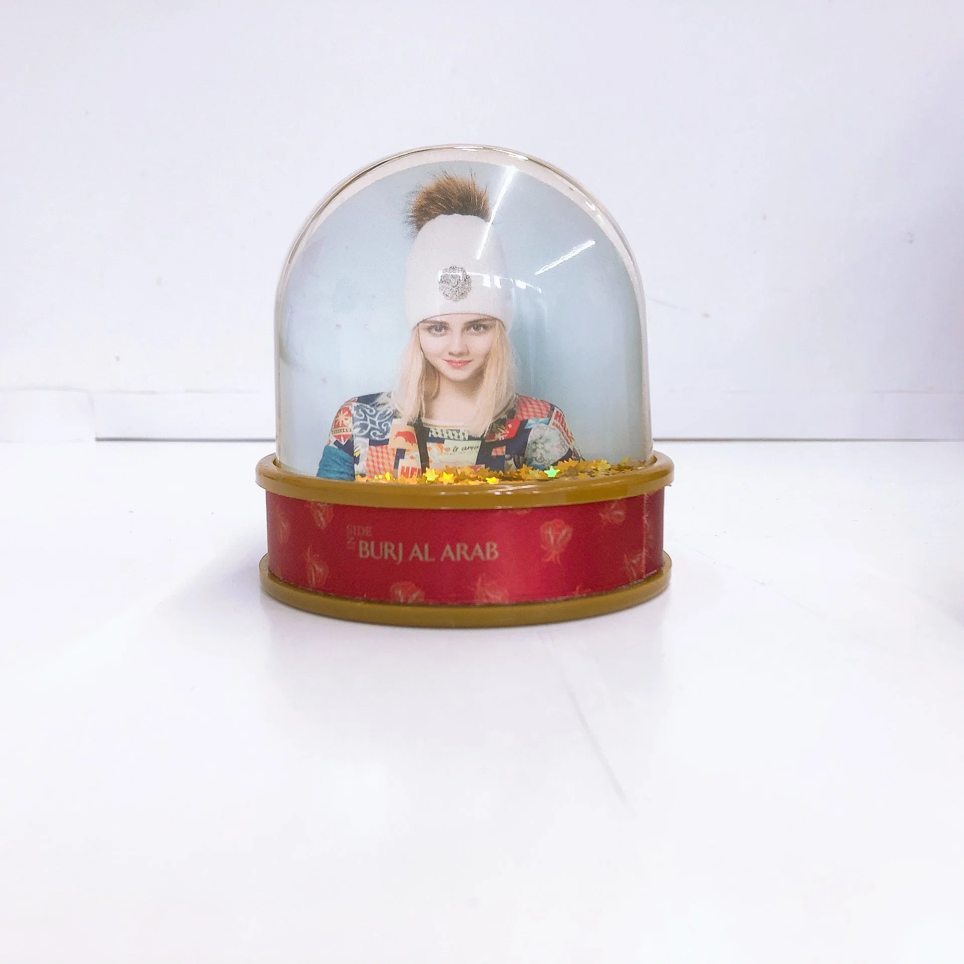 Embroidery Base Snow Globe Photo Frame