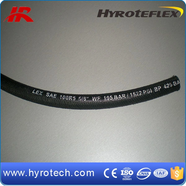 Rubber Hose SAE 100r5 High Pressure Hydraulic Hose for Construction Machine Oil Return System