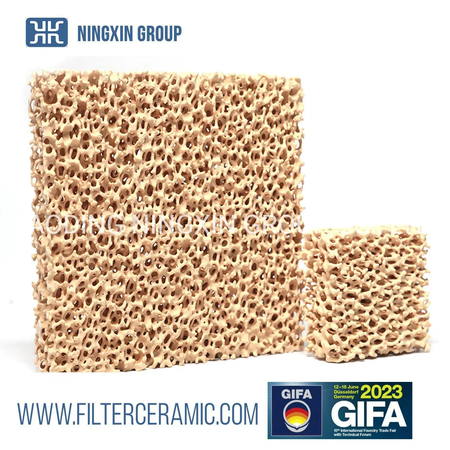 Excellent High Temperature Performance Zirconia Ceramic Foam Filter for Steel Casting Foundry