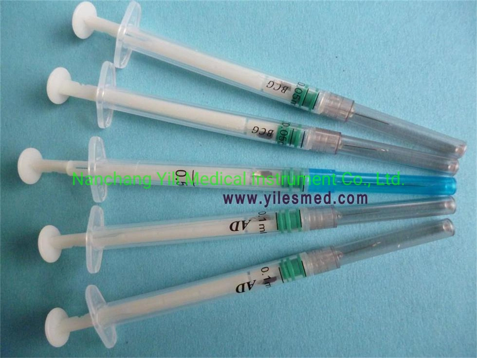 Disposable Syringe for Immunization Fix Dose Immunization Auto Disable Syringe