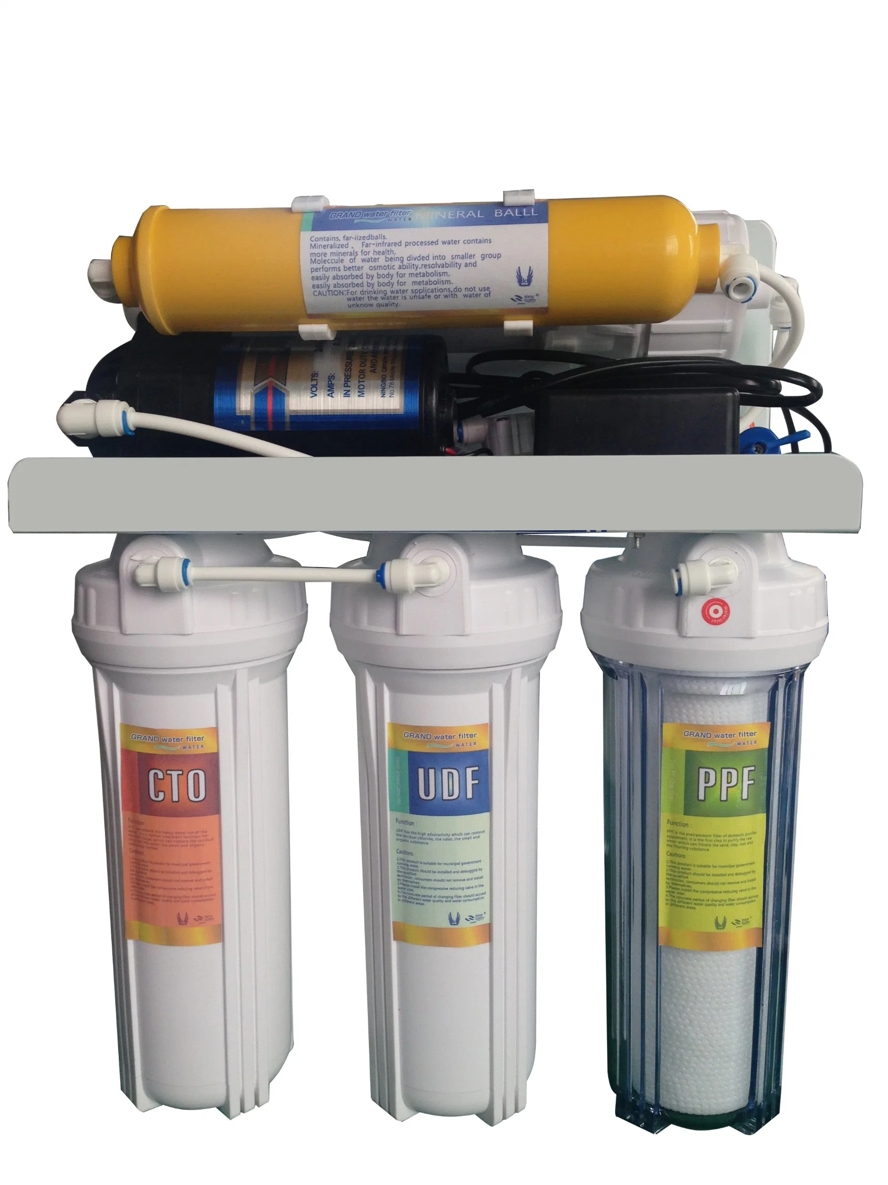 Trinkwasser Reinwasser Filtration Industrie Easy Change Umkehrosmose System Mit UV-Licht