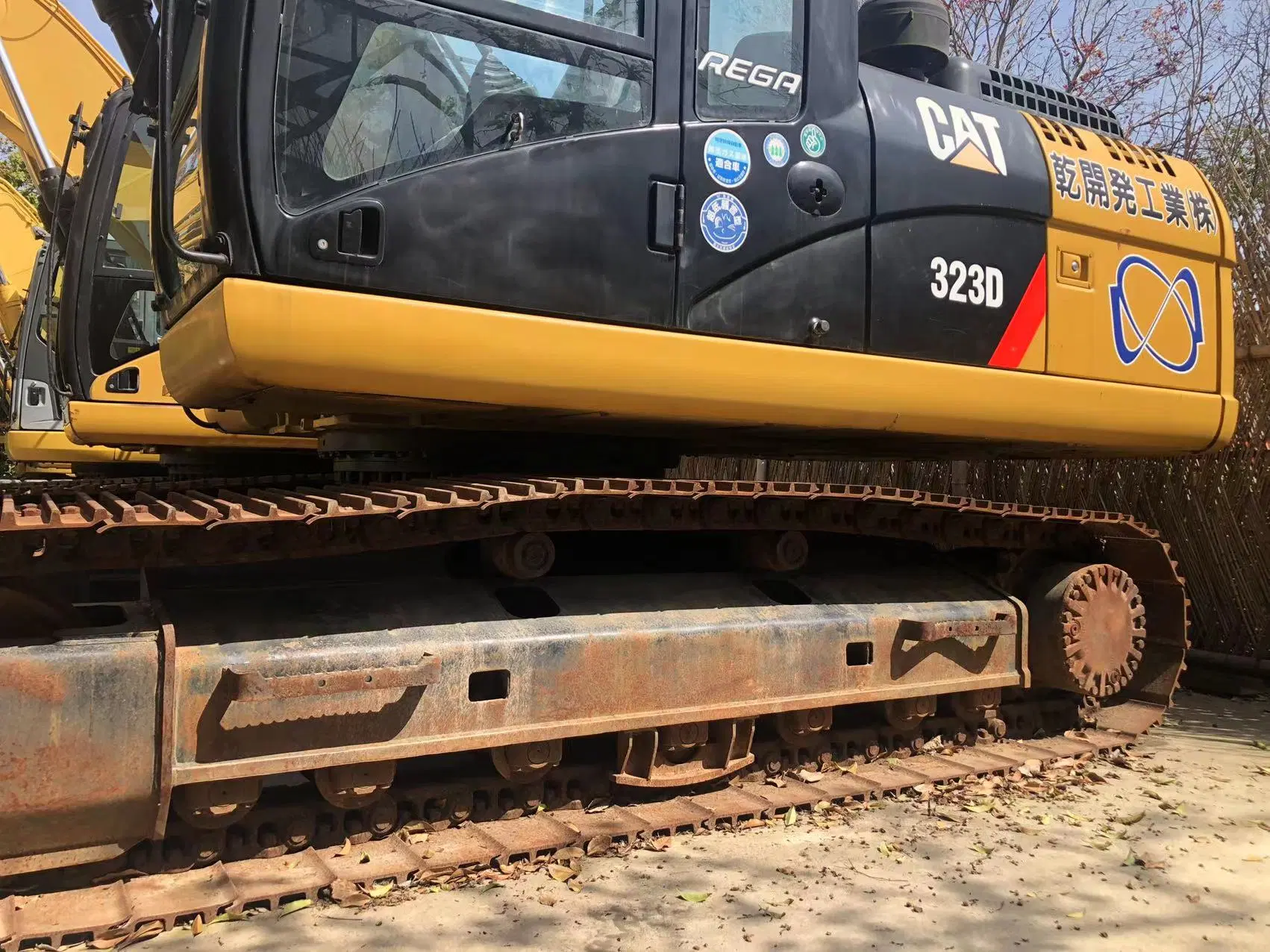 Good Condition Used Cat 323D Excavator Original Color Used Engineering Construction Machinery