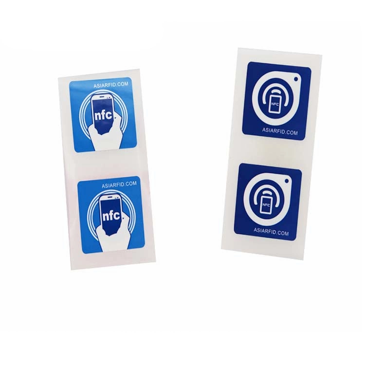 NFC Mf3 IC D41 EV1 NFC Tag -8 13.56MHz NFC Paper Sticker/Label/Smart Card for Access