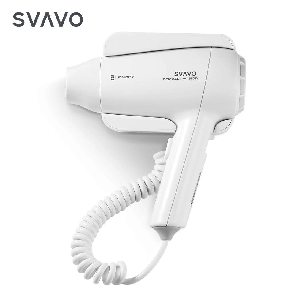 Svavo High quality/High cost performance  Hotel Bathroom Wall Mounting 220V 1800W Electric Constant Temperature Hair Dryer