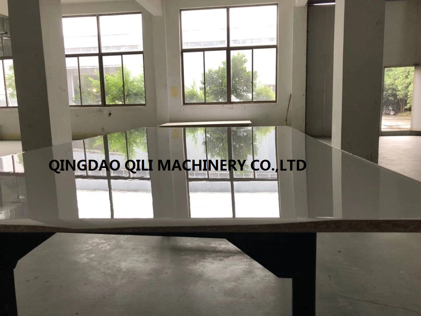 PUR Glue Laminating Machine Glue and Press Acrylic PETG on MDF Machine