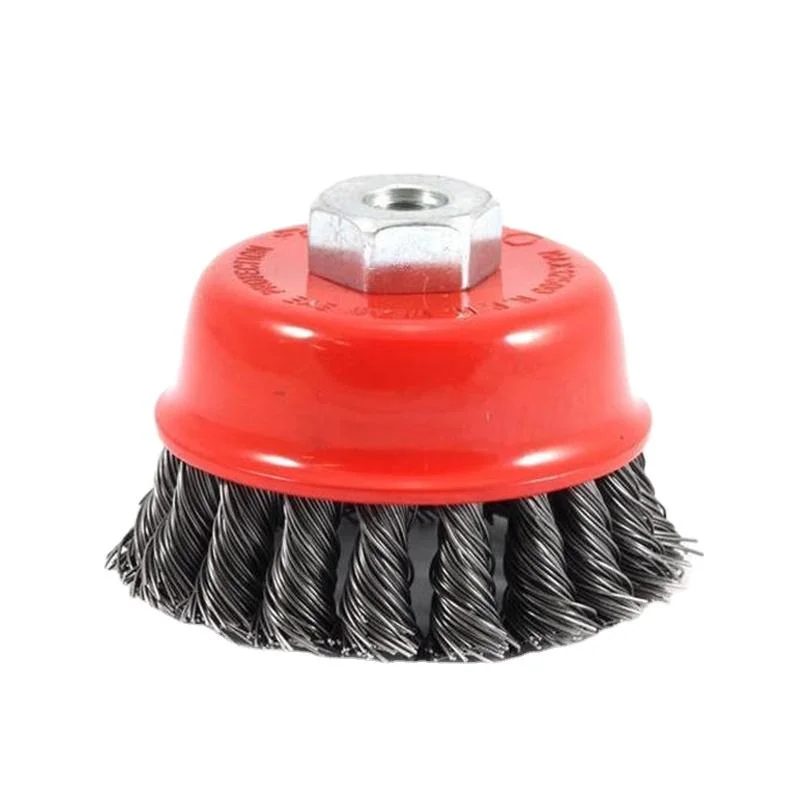 Crimped Steel Wire Cup Brush Stainless Steel Wire Wheel Brush