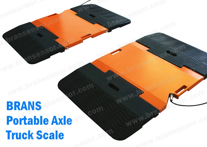 Portable & Moveable 30t, 40t, 50t Dynamic Weighing Heavy Duty Portable Truck Axle Scale