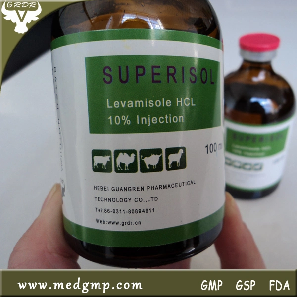 Tiermedizin Parasiten Injektion 5% 10% 50ml 100ml Levamisole