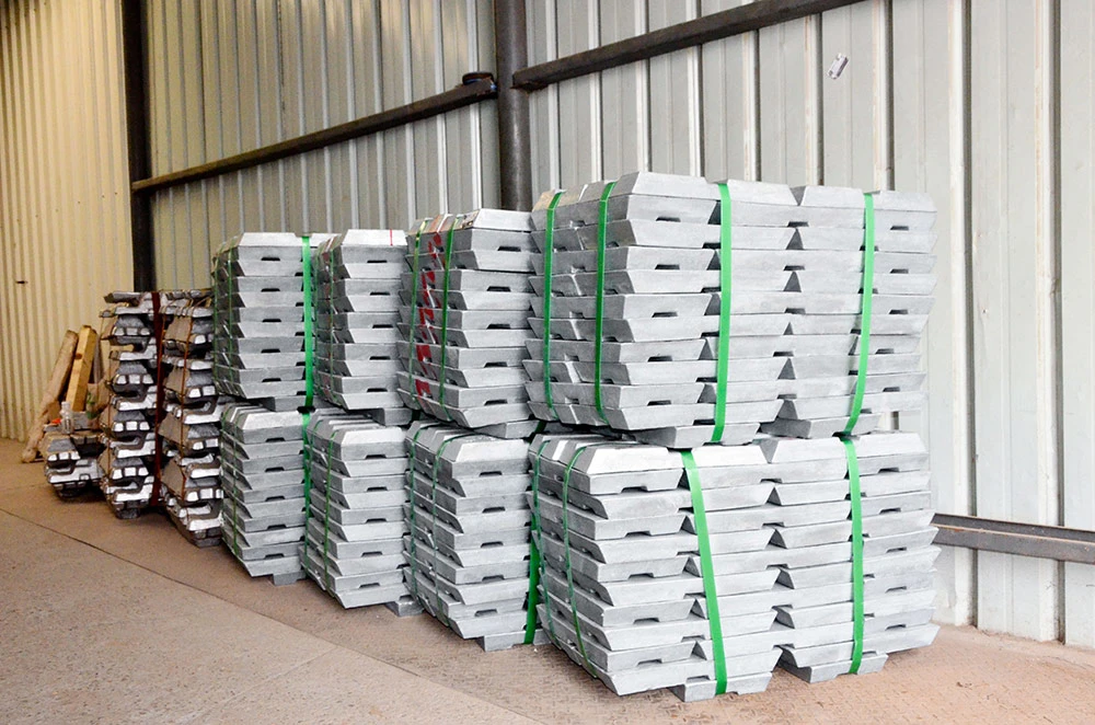 Fábrica china Wholesale/Supplier la pureza del 99,9% de zinc lingote, Precio competitivo