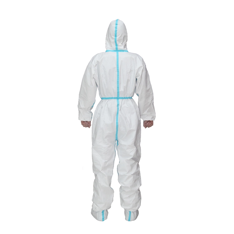 Factory Sales Safety Disposable for Civil Use Non-Woven Sterile Isolation Protective Coverall Suit