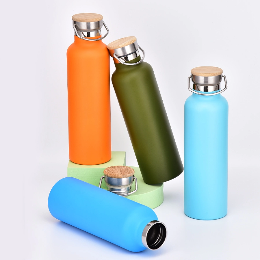 BPA Free Stainless Steel Vacuum Insulated Flask Outdoor Sport Water Bottle with Lid