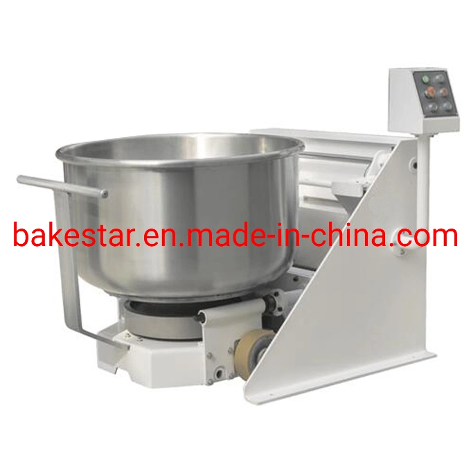 100kg Flour Stainless Steel Spiral Dough Mixer with Removed Bowl