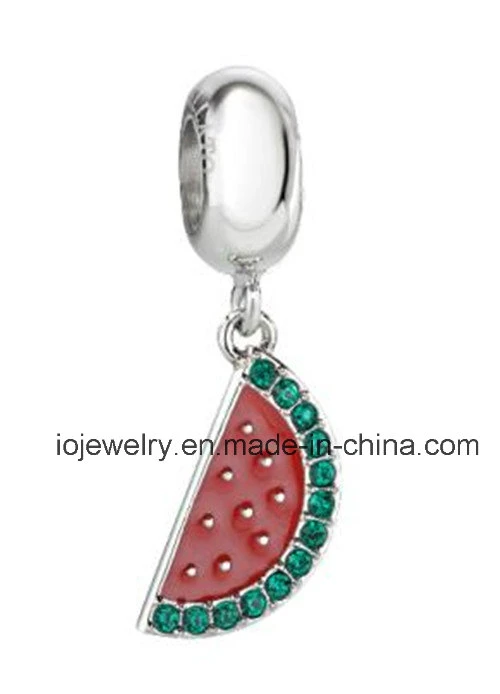 Wholesale/Supplier Watermelon Charm for Bracelet Pendant Necklace Making