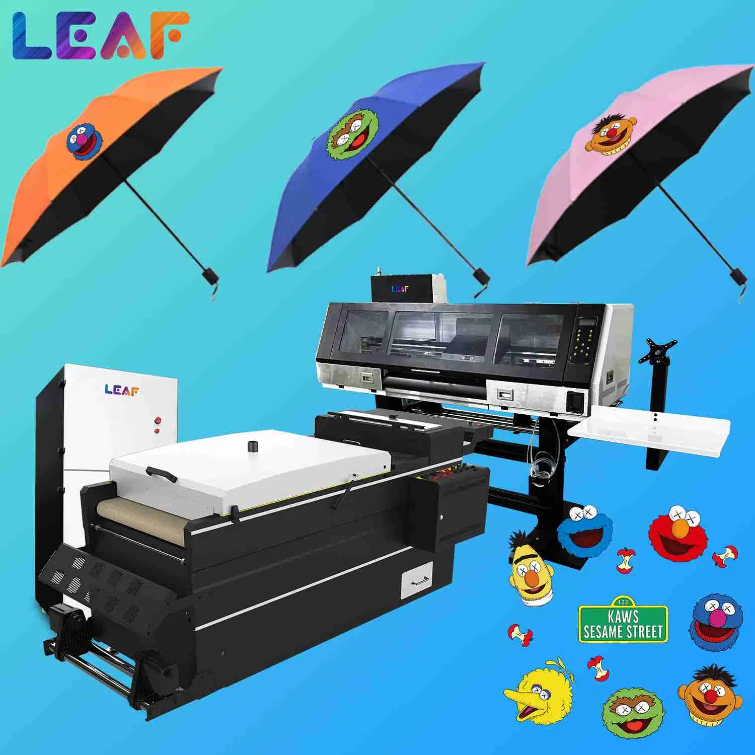 LEAF Big Sale 60cm Dt T-Shirt Transfer Prter with Anti-Collision System