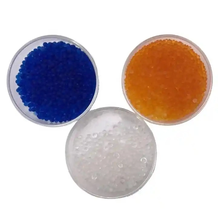 Blue to Pink Silicone Transformer Indicator Moisture Absorber Breathable Silica Gel Desiccant