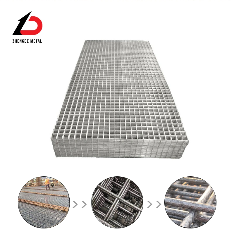 DX51D+Z Dx52D+Z SGCC 75mm X 75mm Verzinkt geschweißte Maschenweite Panel PVC beschichtete geschweißte Mesh Wire für Rebound Mesh verwendet Fechten