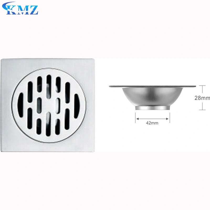 Factory Wholesale/Supplier Bathroom Odor Proof Floor Drain Square