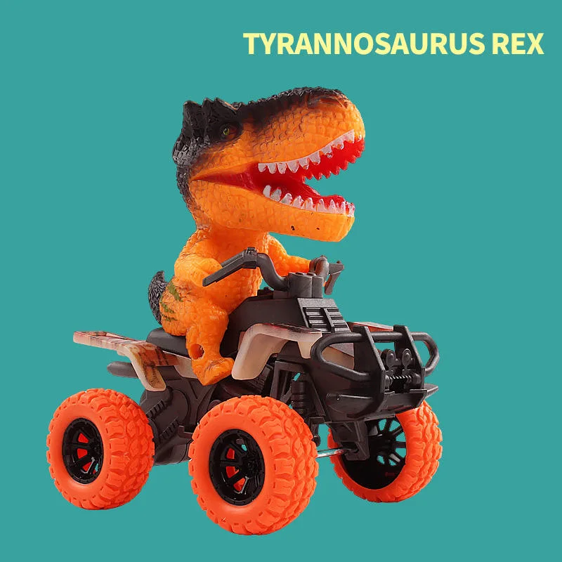 Hot Sale Dino Pull Back Car Multi Style Dinosaur World Vehicle Truck Toys Jurassic Toy Pull Back Truck Toys