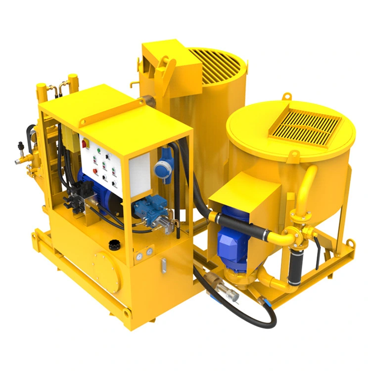 Factory price electric driven grout plant cement grouting pump station for sale