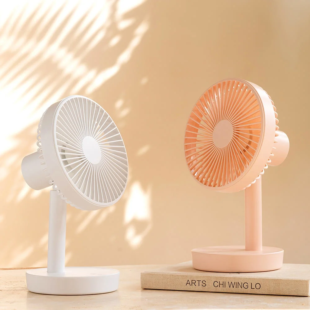 Good Quality Rechargeable Rotation Portable Adjustable USB Mini Desk Fan for Outdoor