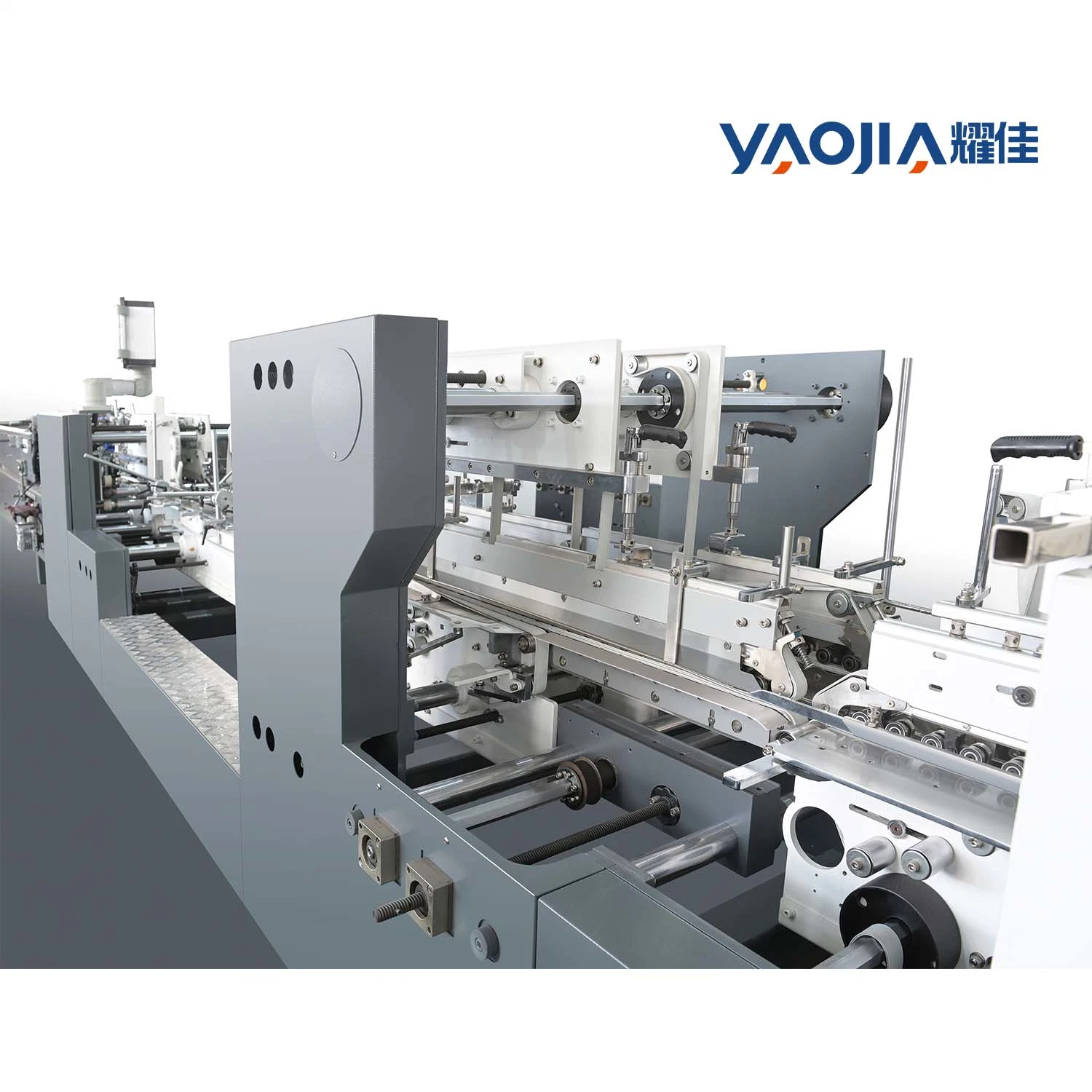 Pallets Electric Yaojia China Corrugated Folder Gluer Paper Box Making Machine Hot Sale