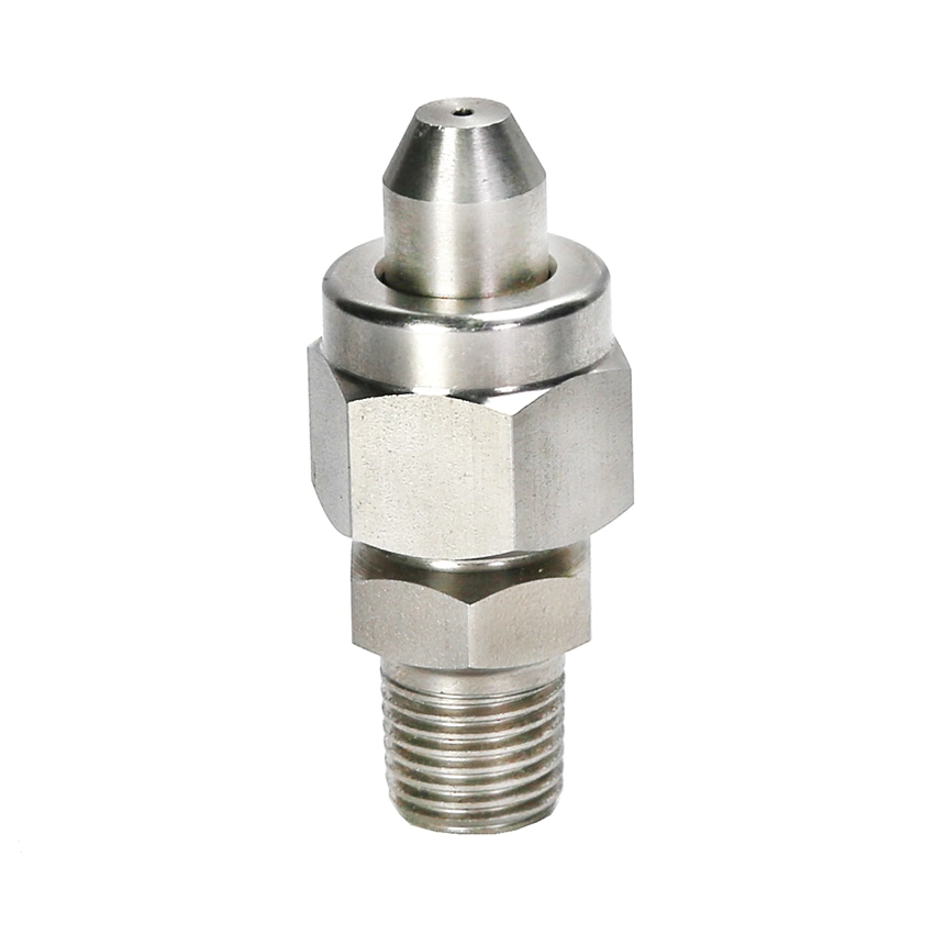 Industry External Thread Stainless Steel Quick Dismantling Humidifier Cooling Full Cone Spray Nozzle