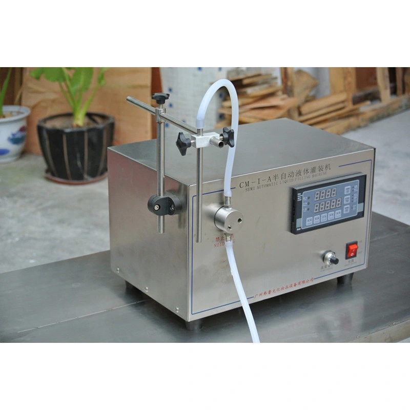 Semi-Automatic Small Water Bottle Liquid Digital Control Oil Beverage Filling Machine for Shampoo Perfume Water Juice Filling