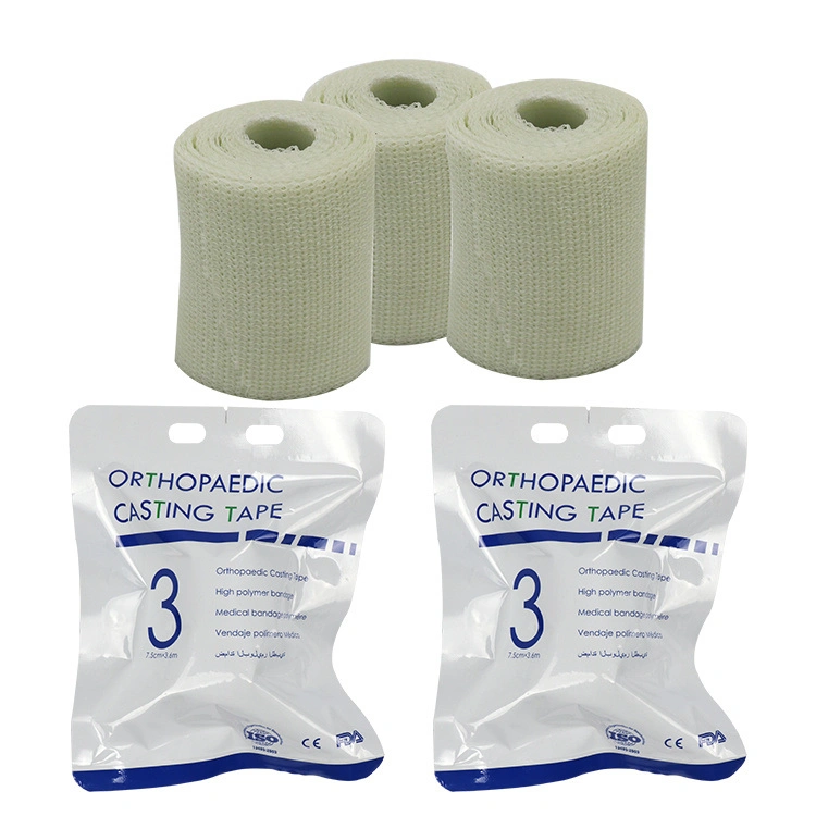 Casting Tape, Cohesive Bandage Medical Fiberglass Free Sample Knitted Customized Medical Materials & Accessories