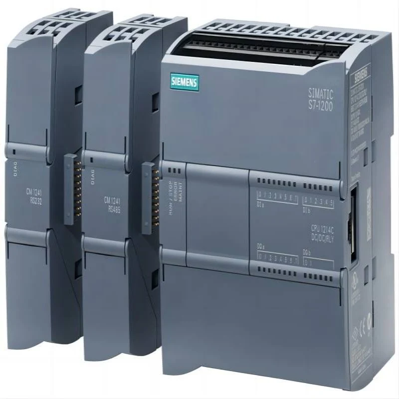 6es7215-1bg40-0xb0-CPU CPU 1215C AC/DC/RLY, 14 Entrada/10 salida, integrado 2AI/2ao Siemens Proveedor en Simatic S7-1200 PLC