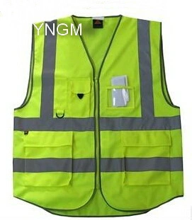 Reflective Safety Workwear/ Vest with High Visibility and Good Quality