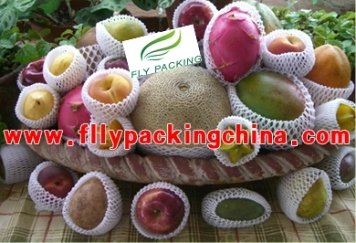 Embalaje de Espuma de frutas y hortalizas del tubo de malla Net