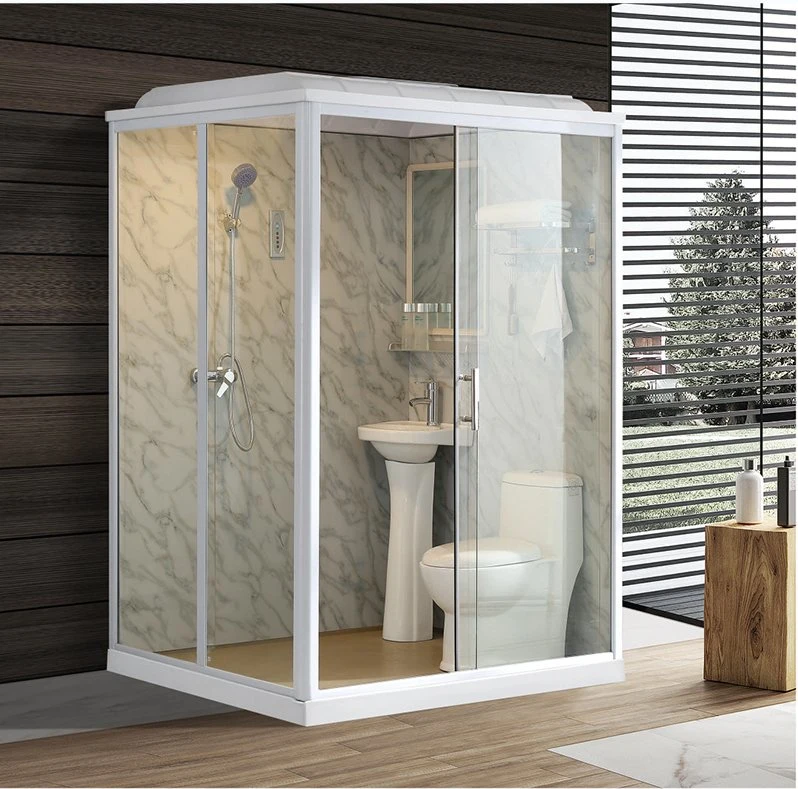 Modern Style Modular Bathroom Pod Prefab Shower Room with Toilet