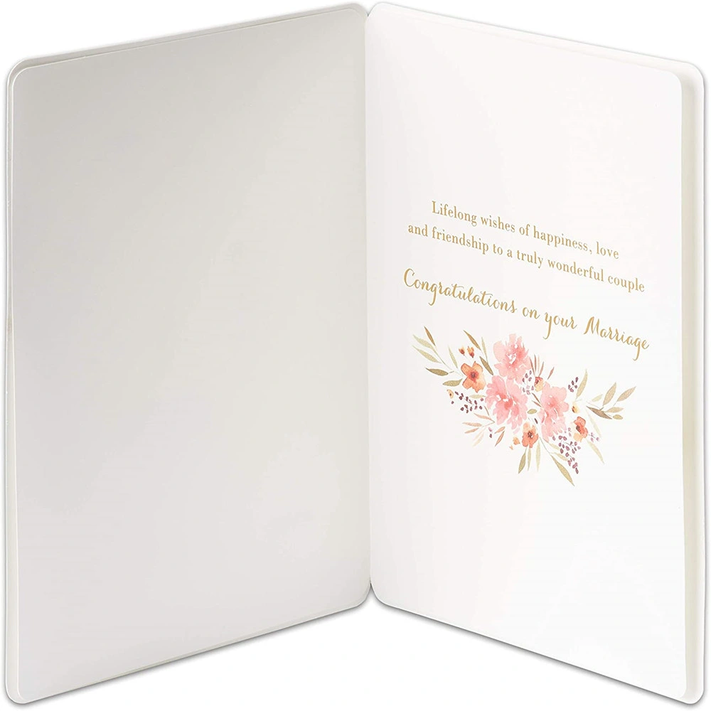 Colourful Wedding Congratulations Cards with Envelopes