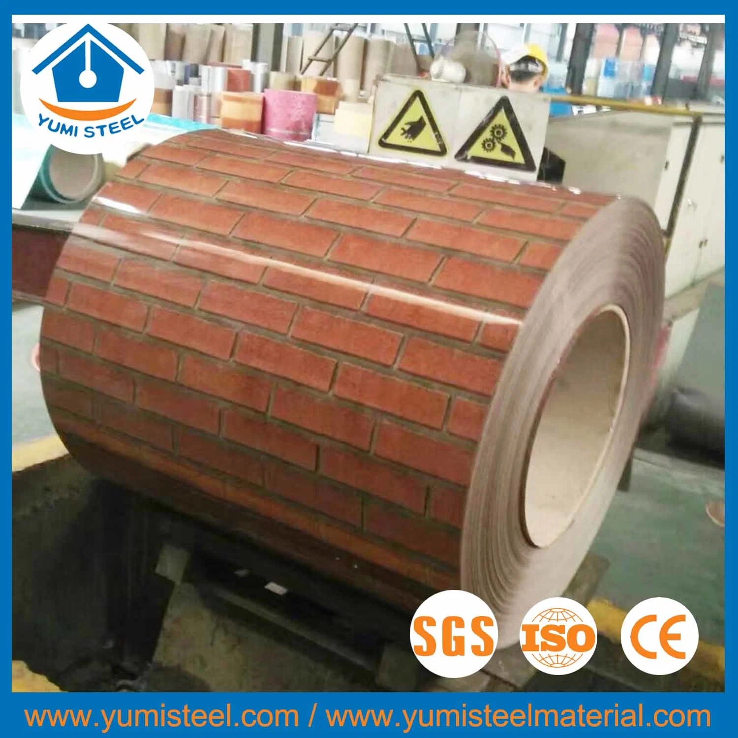 Wood Grain Galvanized Prepainted Color Steel Coils for Side Wall/Roof Plates/Sheets/Panels