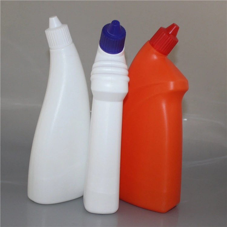 Plástico HDPE 750ml botella de líquido de limpieza de aseo con buena calidad