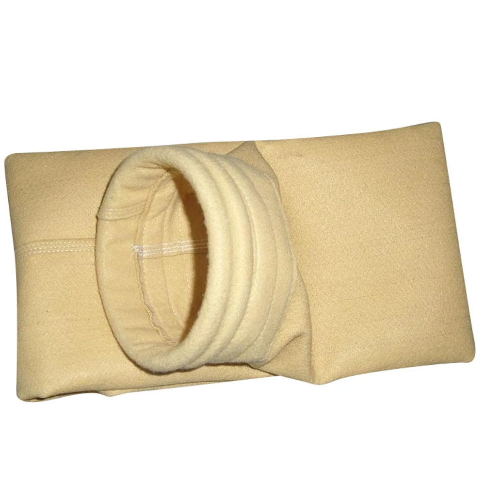 Funda de filtro de fibra de vidrio de varias caras de Micron PPS de fieltro de aguja Aramid Fiber