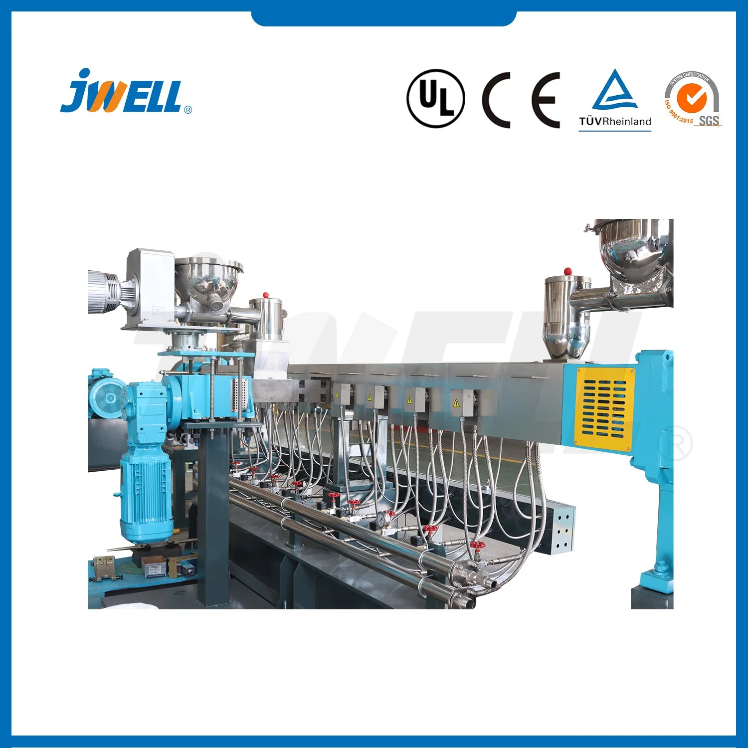 Jwell Machine Long-Fiber Reinforce Thermoplastic Granulator Production Line