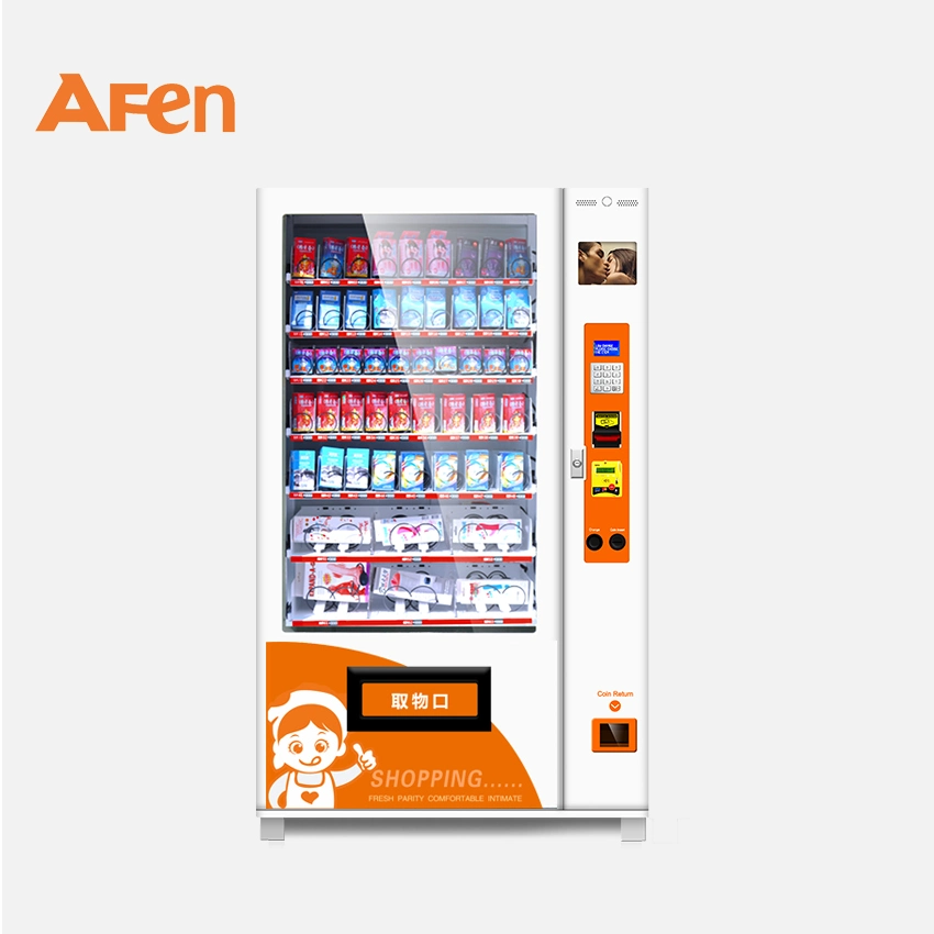 Afen 6 Trays Photo Sticker Vending Machine for Mixture Goods out Door Cell Cabinet in Guard Monitoring