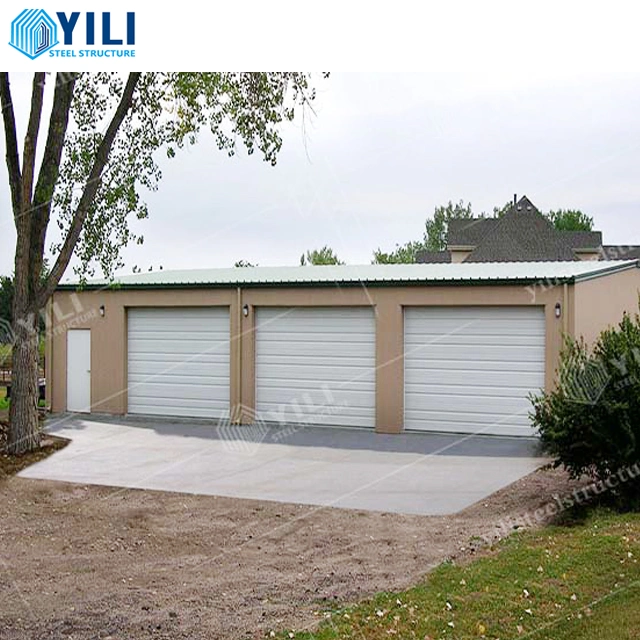 Garage Portable Design Steel Structure Frame for Car Parking