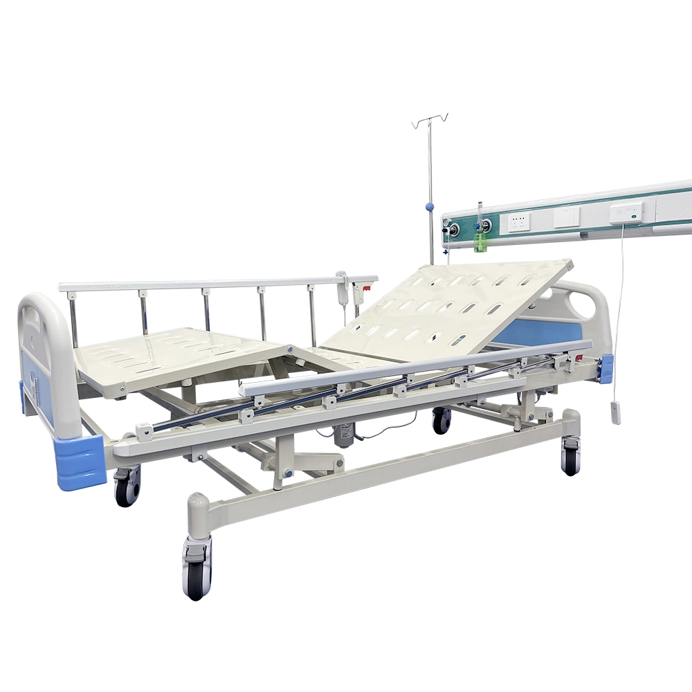 China Plastic ABS Two Function Electric Prices Manual Hospital ICU Bed Mcf0008