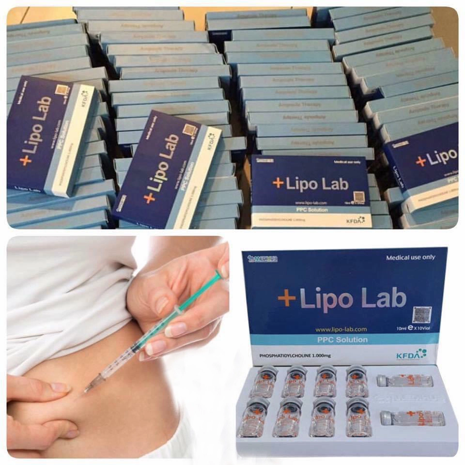 Venta caliente cuerpo adelgaza Lipo Lab Ppc Solución lipolítica lipólisis Lipolab para disolver la grasa