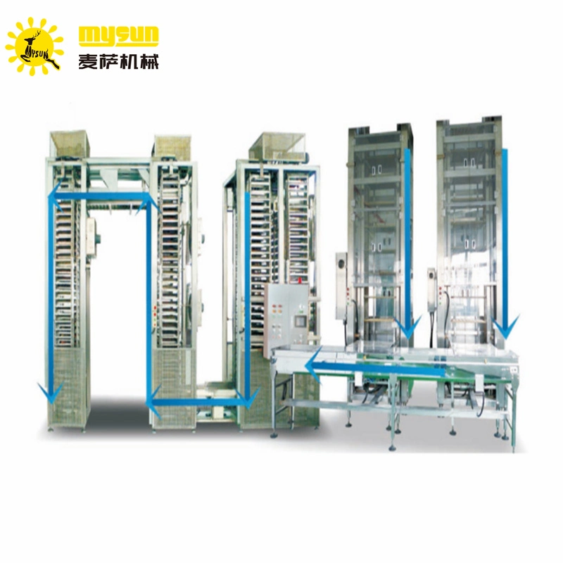 Intelligent Control Food Bakery Spiral Bread Cooling Tower Transport System