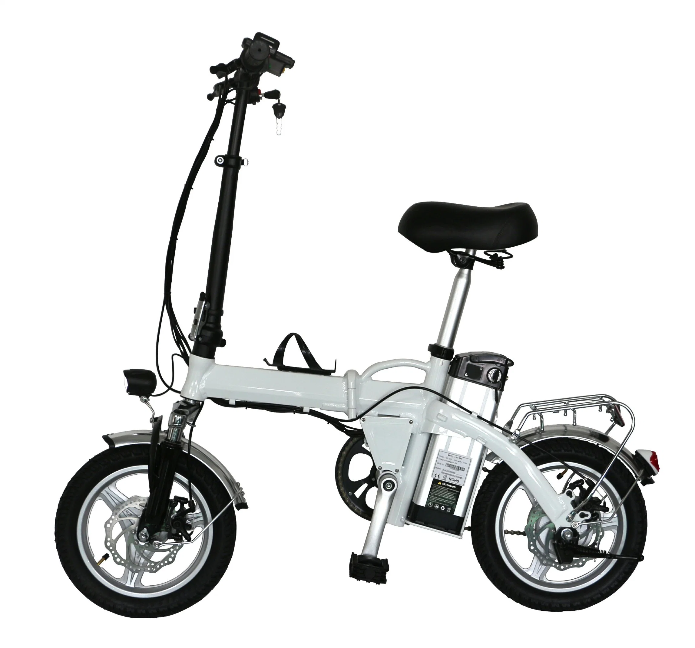 CE Certification Electric Folding Bicycle with En Cert and 200-250W Motor